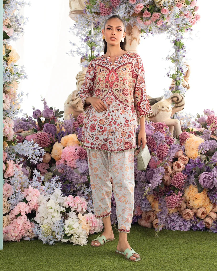 Blush Garden Aura Modest Co-Ord Set