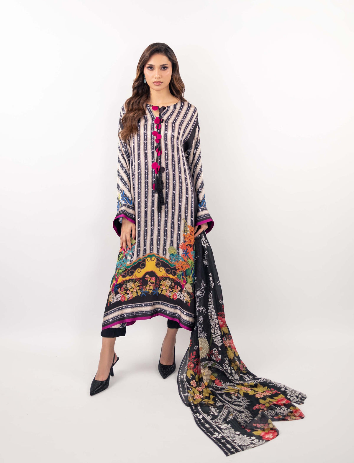 Midnight Tapestry Atelier modest co ord set