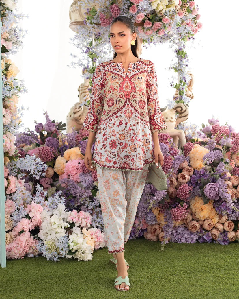 Blush Garden Aura Modest Co-Ord Set