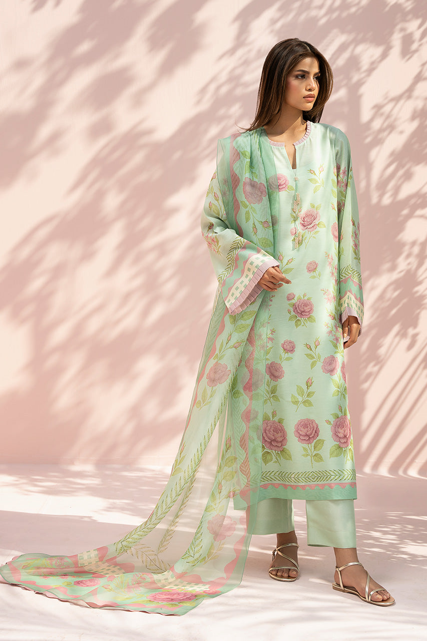 Verdant Veil Atelier modest co ord set