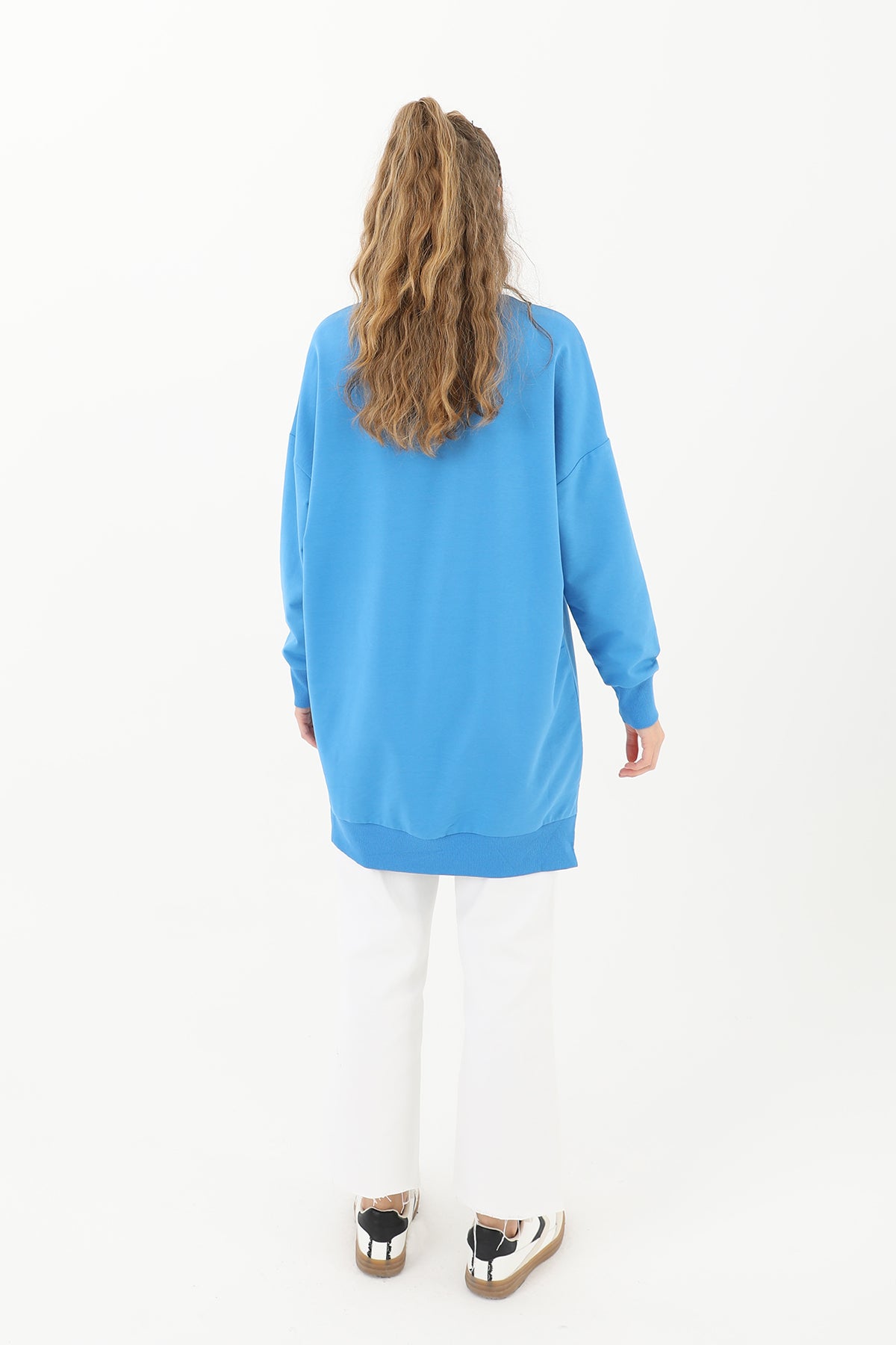 Sky Ease Modest Oversized Casual Tunic