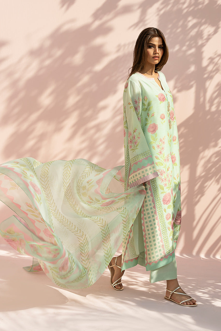 elegant green modest wear