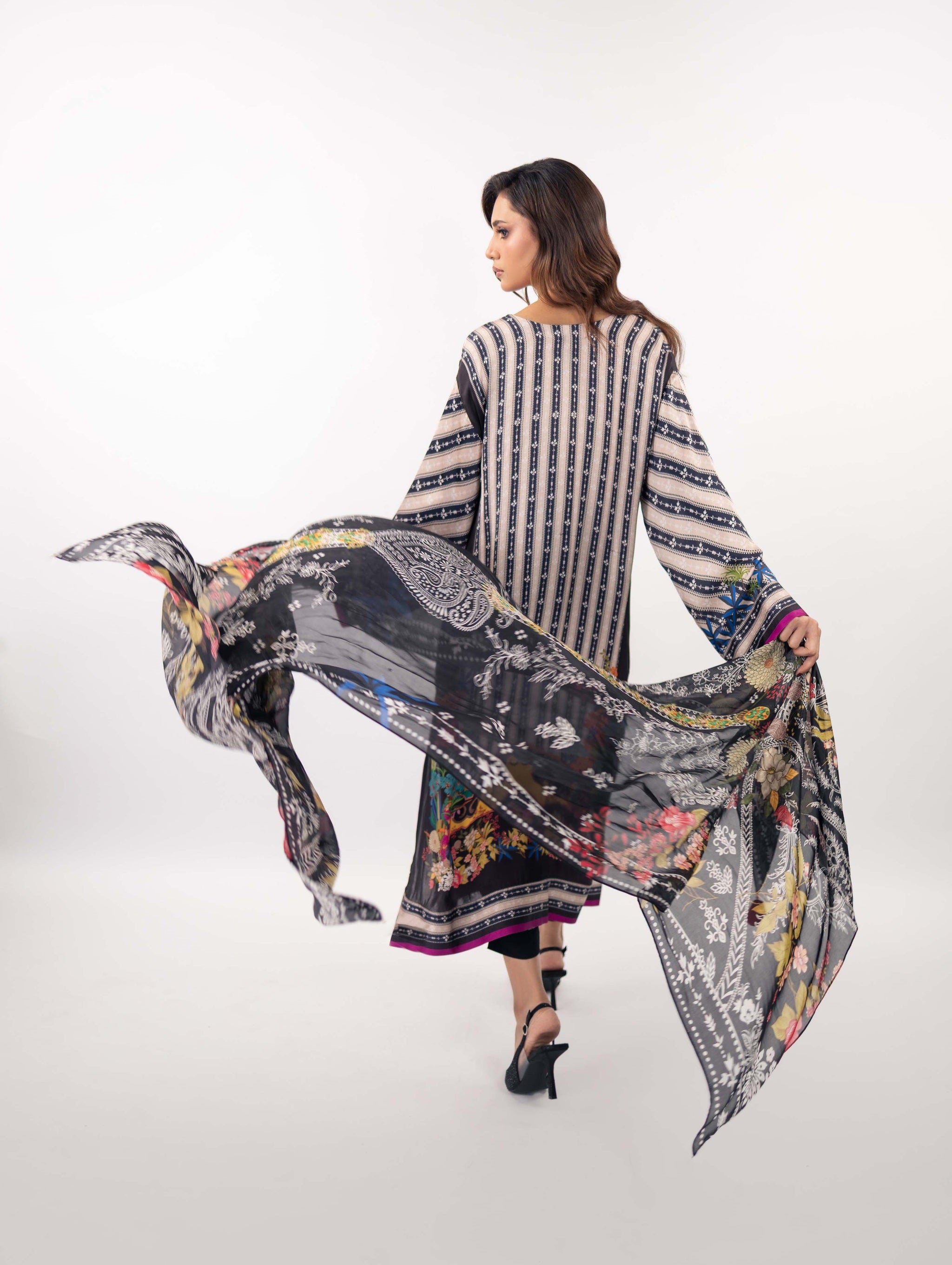 printed festive modest fashion