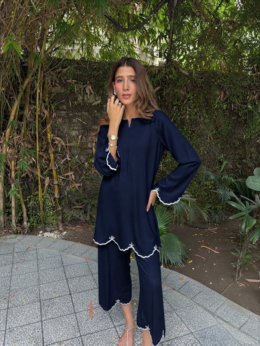 Aster Curve Atelier Modest Co-Ord Set