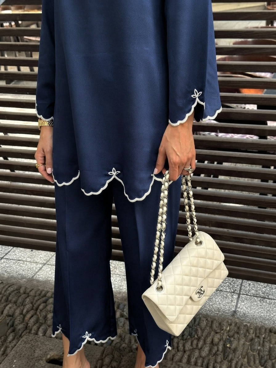 Aster Curve Atelier Modest Co-Ord Set