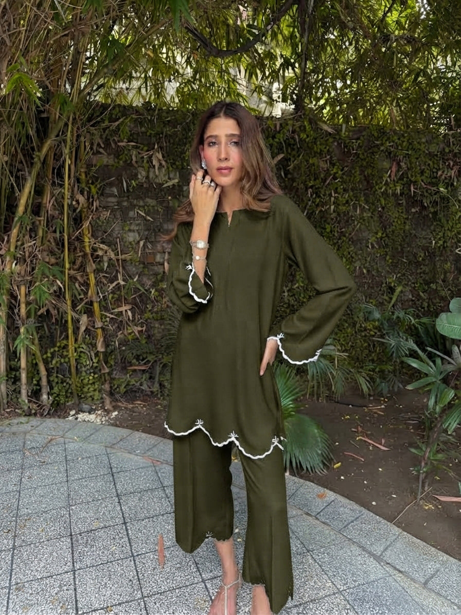 Aster Curve Atelier Modest Co-Ord Set