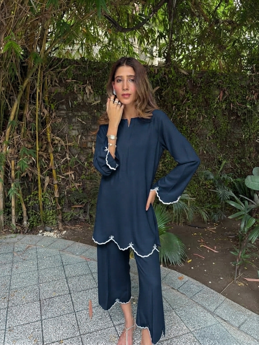 Aster Curve Atelier Modest Co-Ord Set