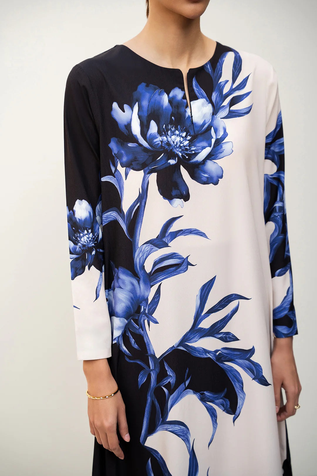 premium breathable modest floral outfit women
