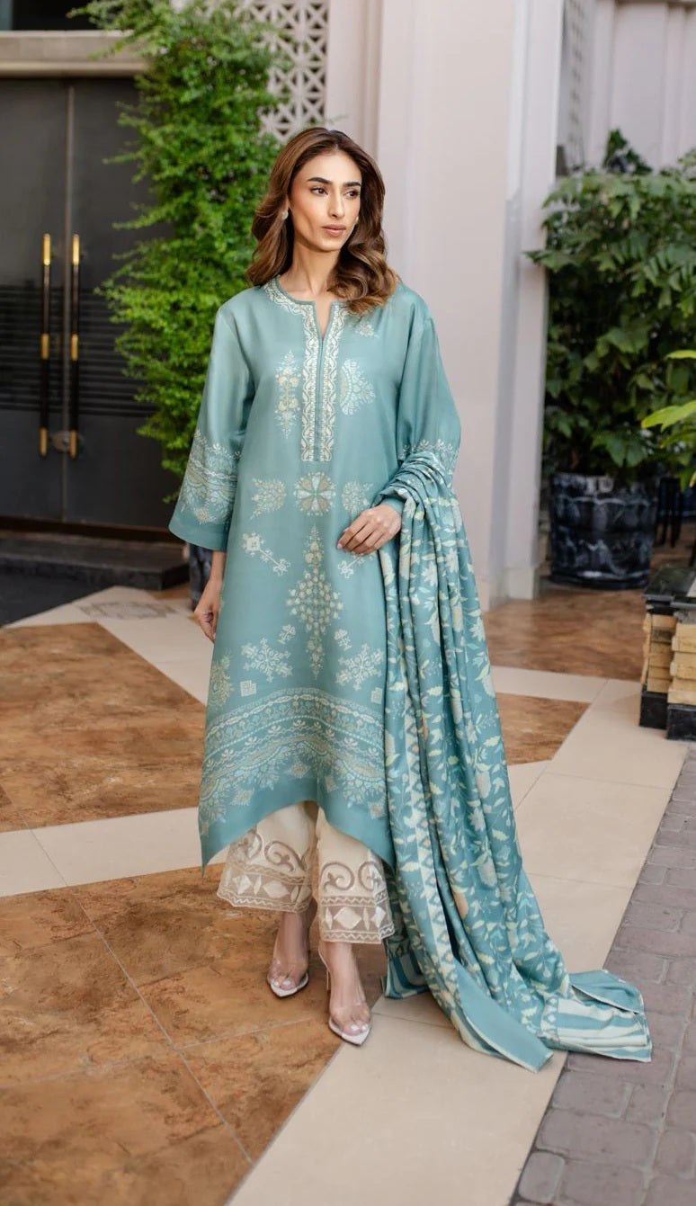 Sage Heritage Signature Modest Co-Ord Set With Scarf