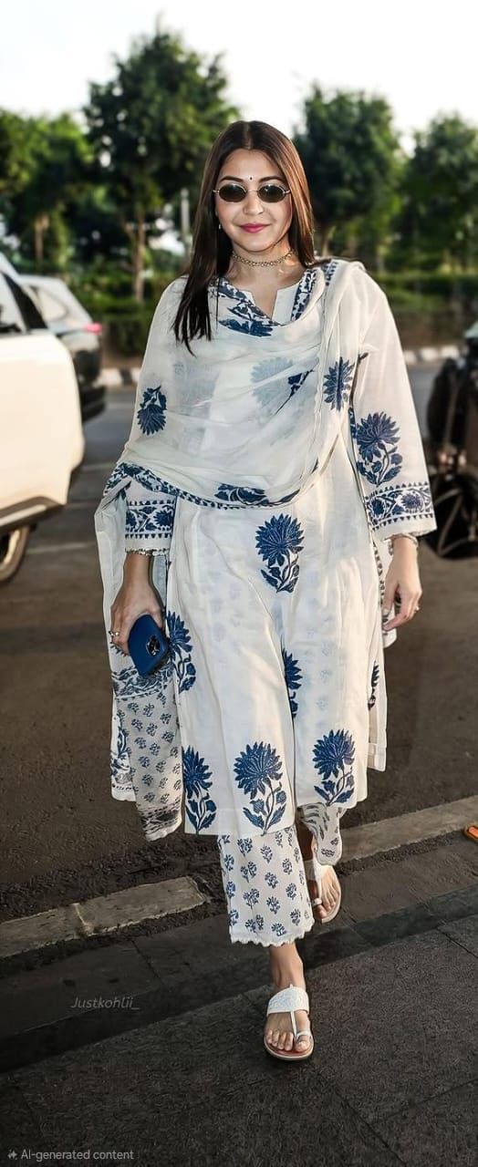 ivory indigo muse signature modest co ord set