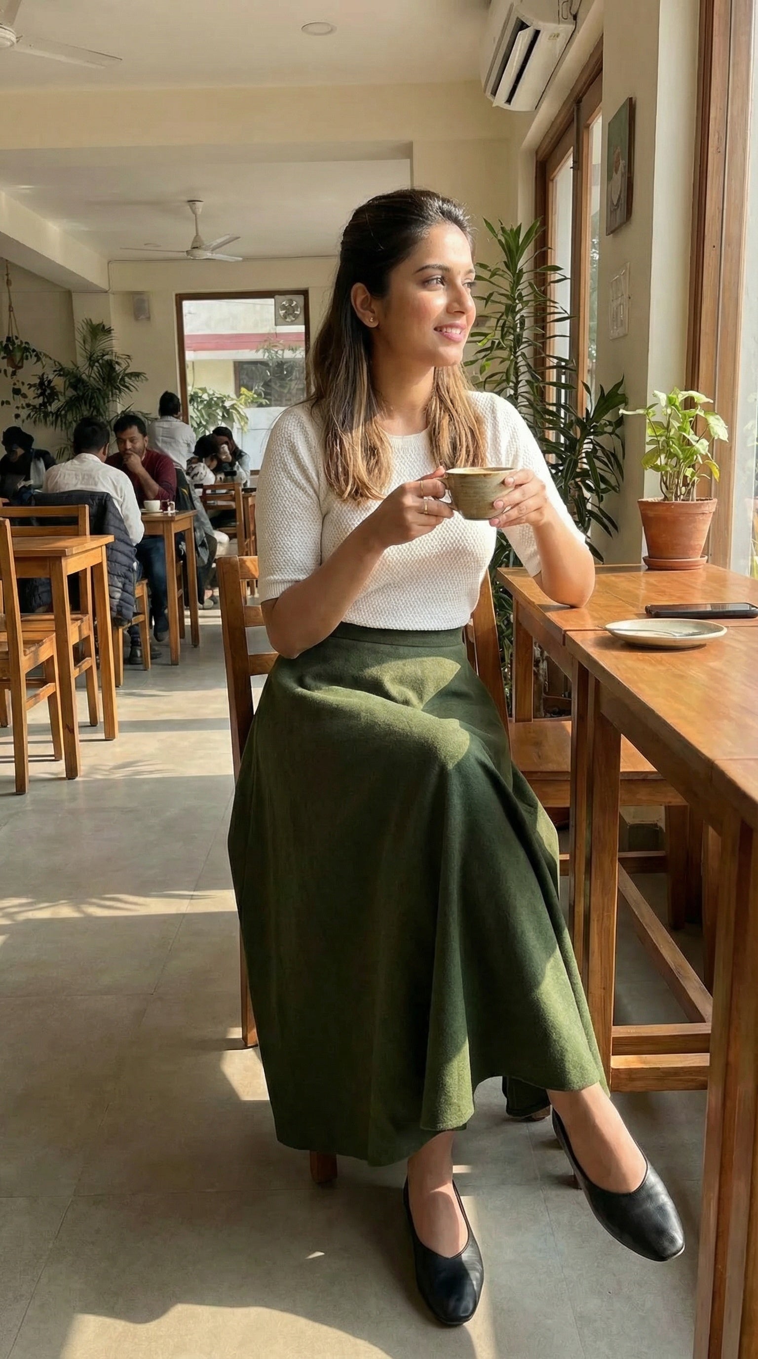 Imported modest maxi skirt for women in India - Online