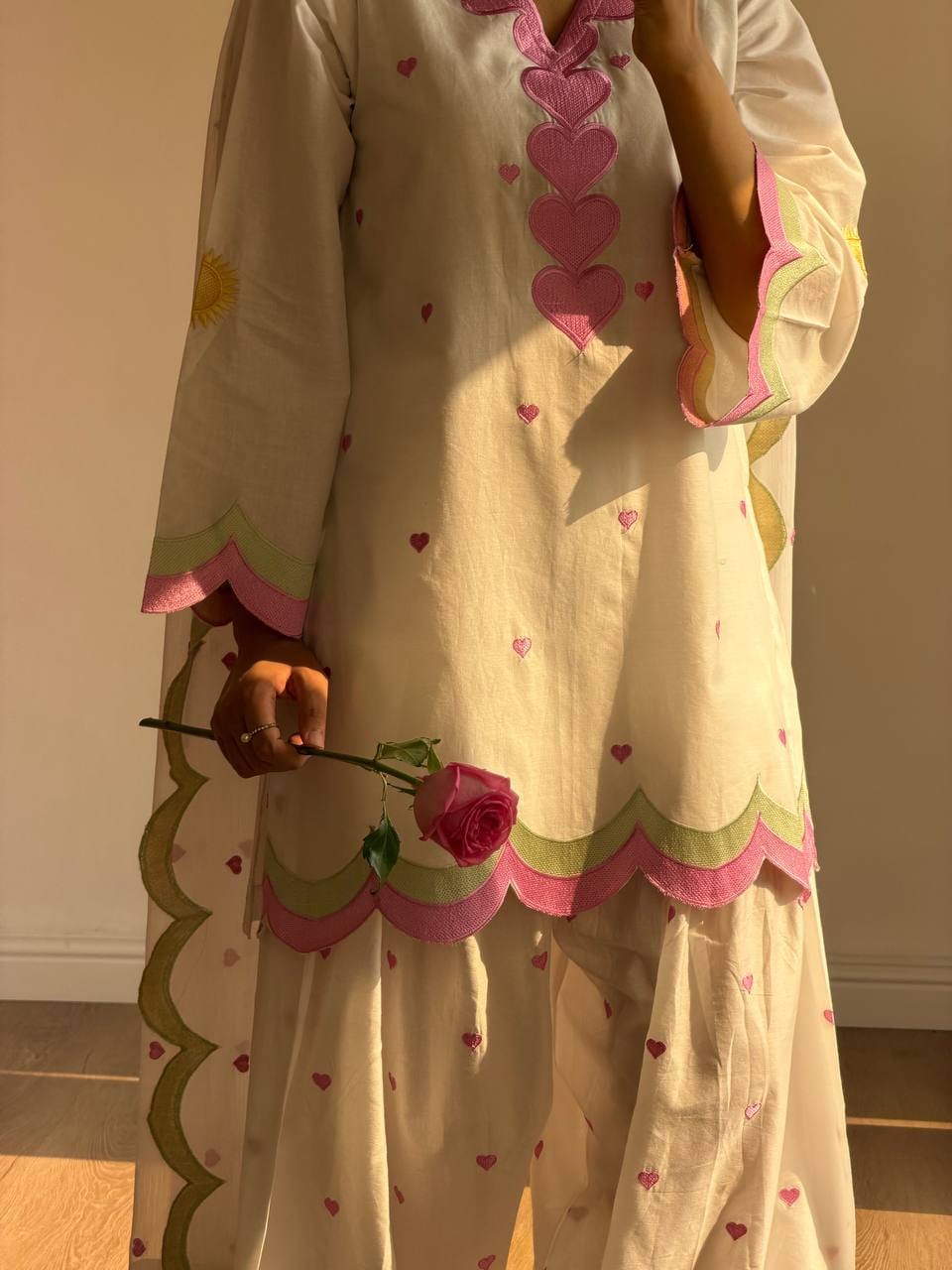 Mul Chanderi Cotton Farshi set