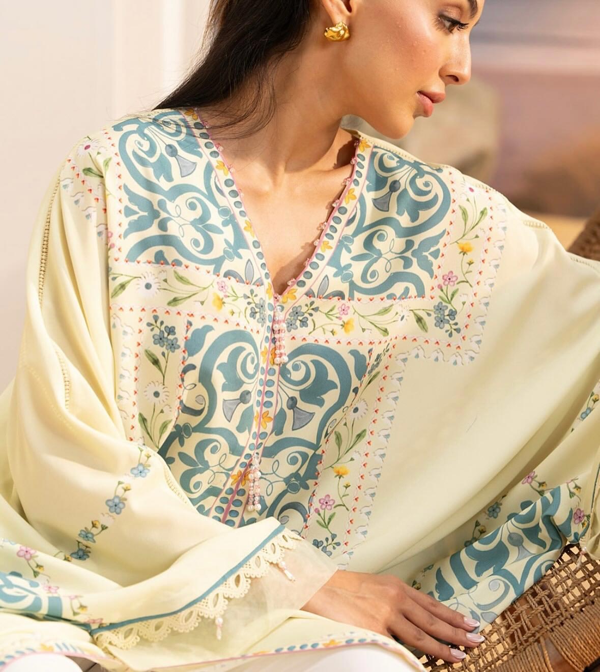 elegant modest kaftan haya kalos