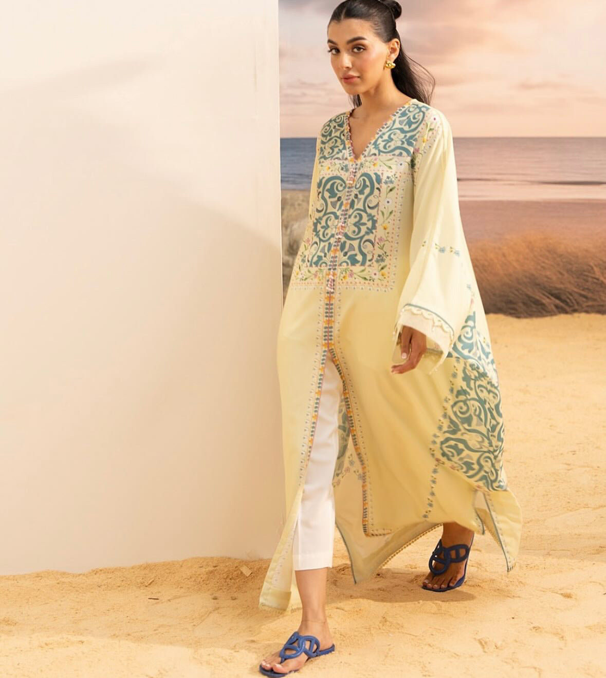 Mint Noor Signature Modest Kaftan