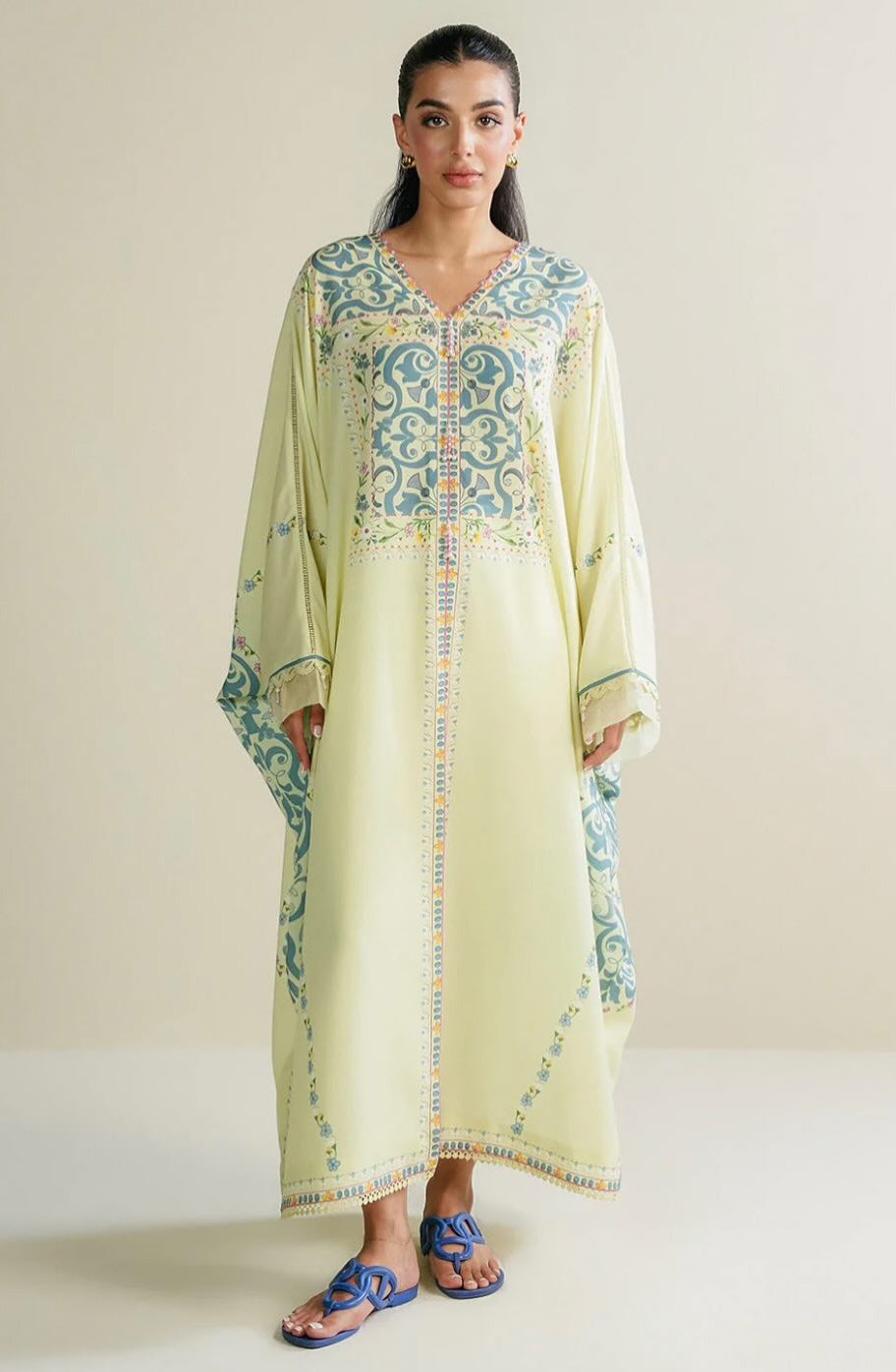 Mint Noor Signature Modest Kaftan