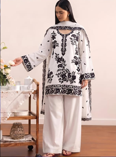 monochrome grace signature modest co ord set