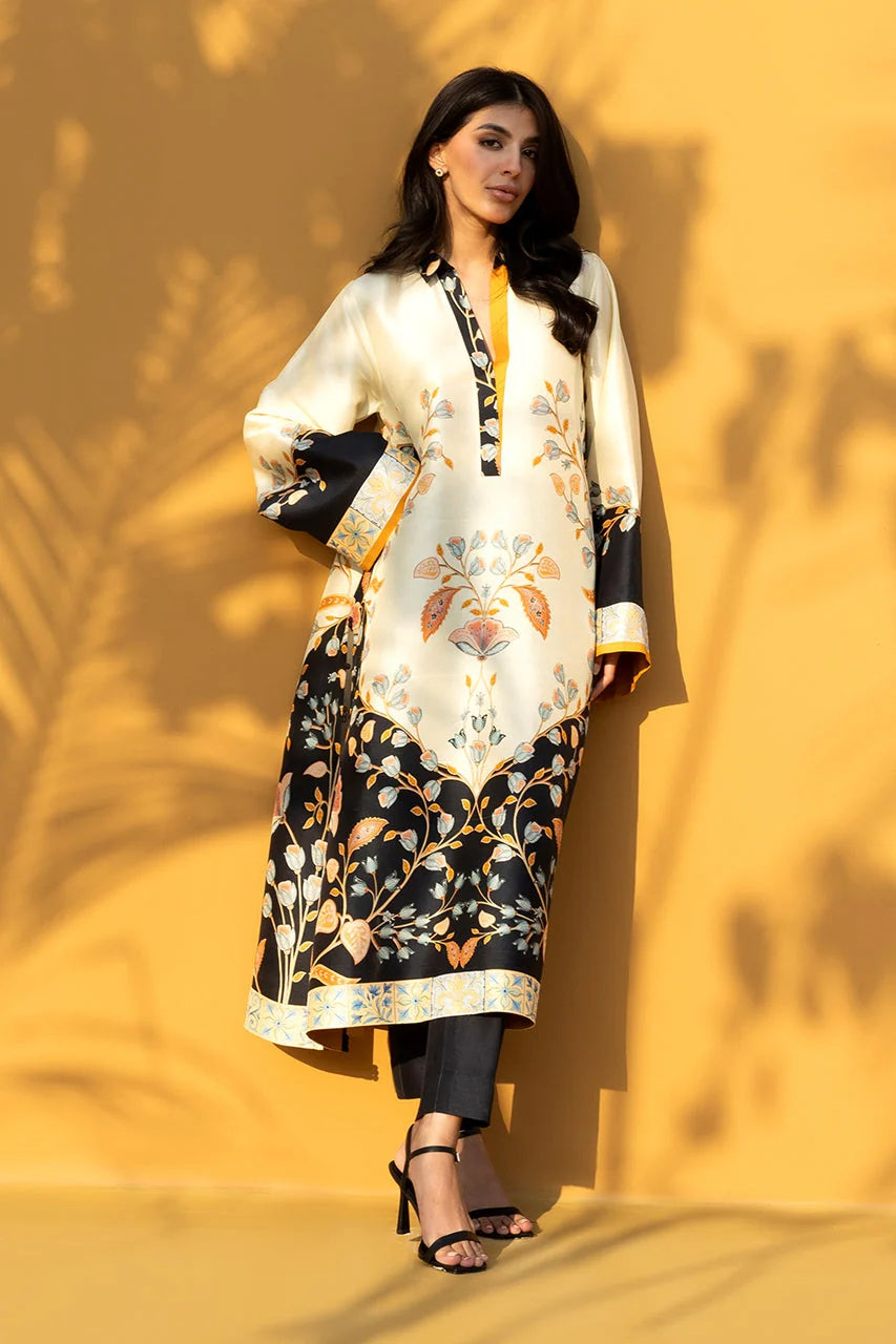 noor printed modest co ord set women