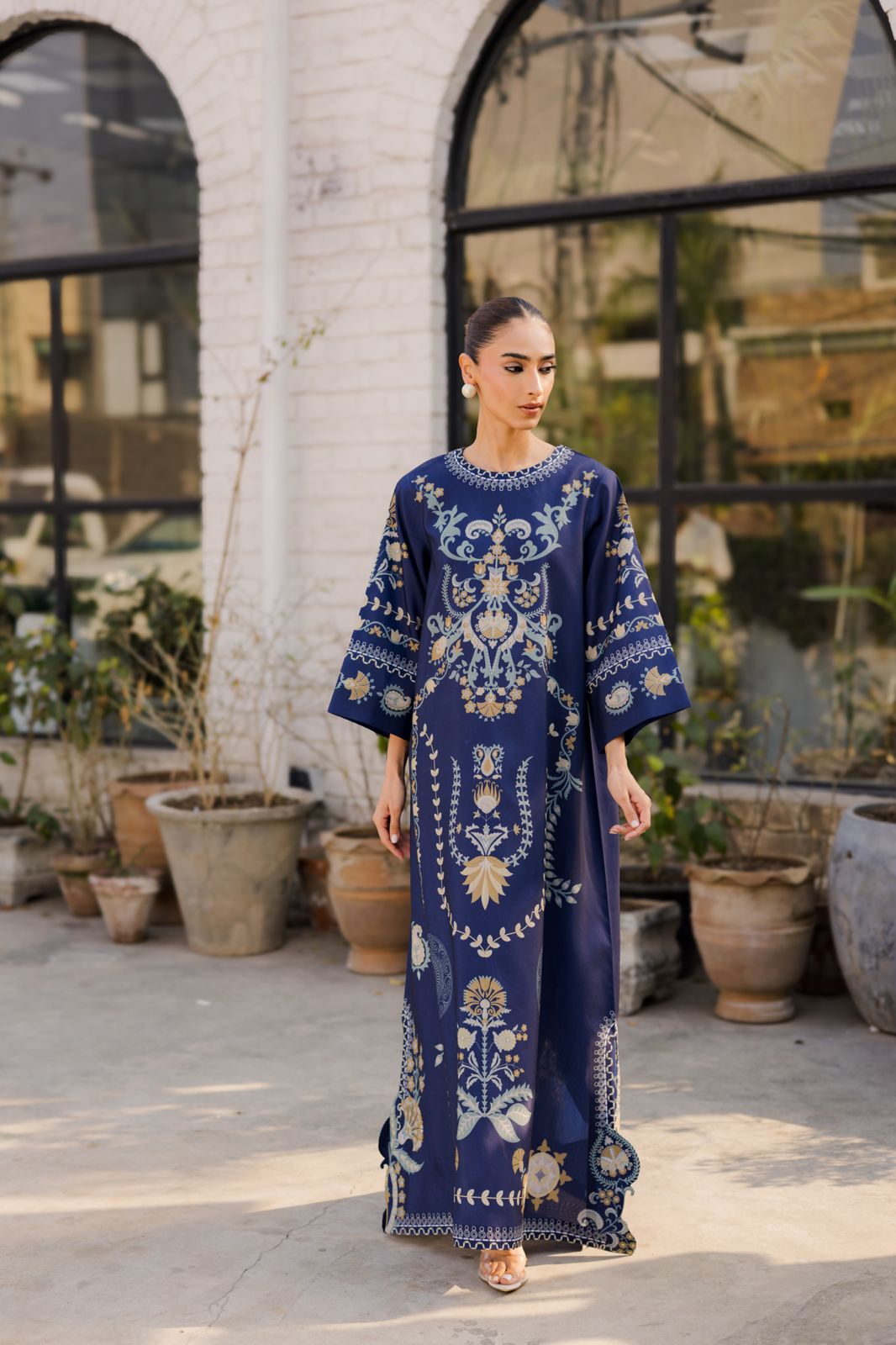 Nora Atelier Modest Co-Ord Set with Scarf
