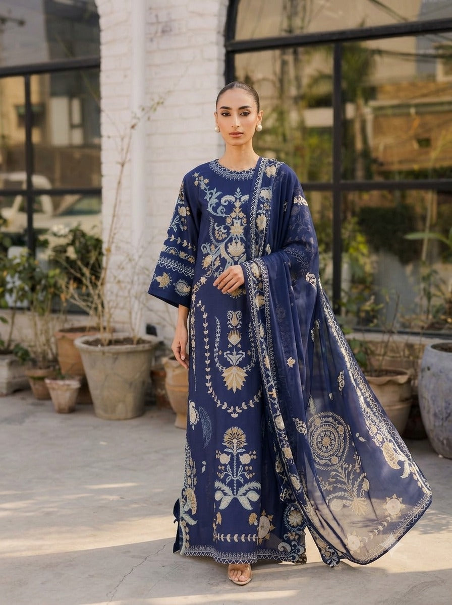 Nora Atelier Modest Co-Ord Set with Scarf