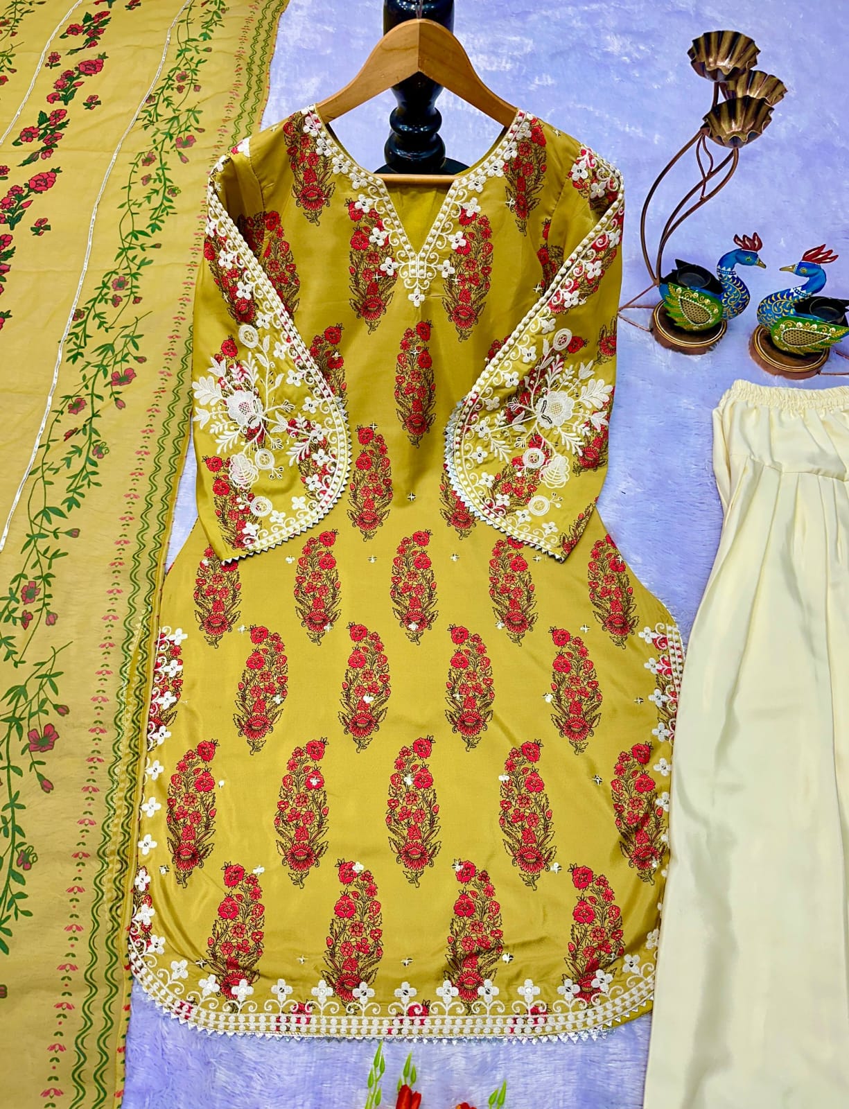 Olive Petal Atelier Modest Co-Ord Set