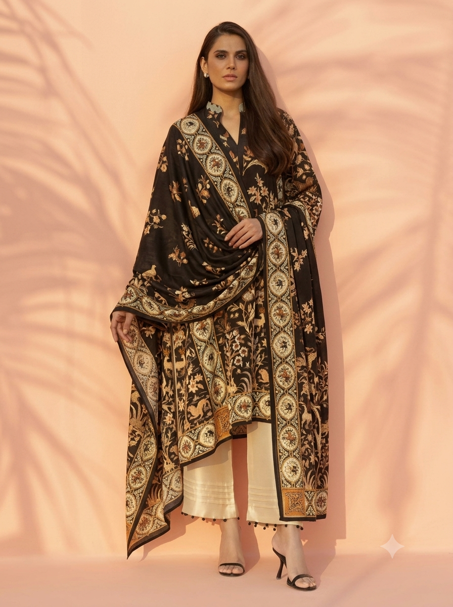 Opal Current Atelier modest co-ord set by Haya & Kalos