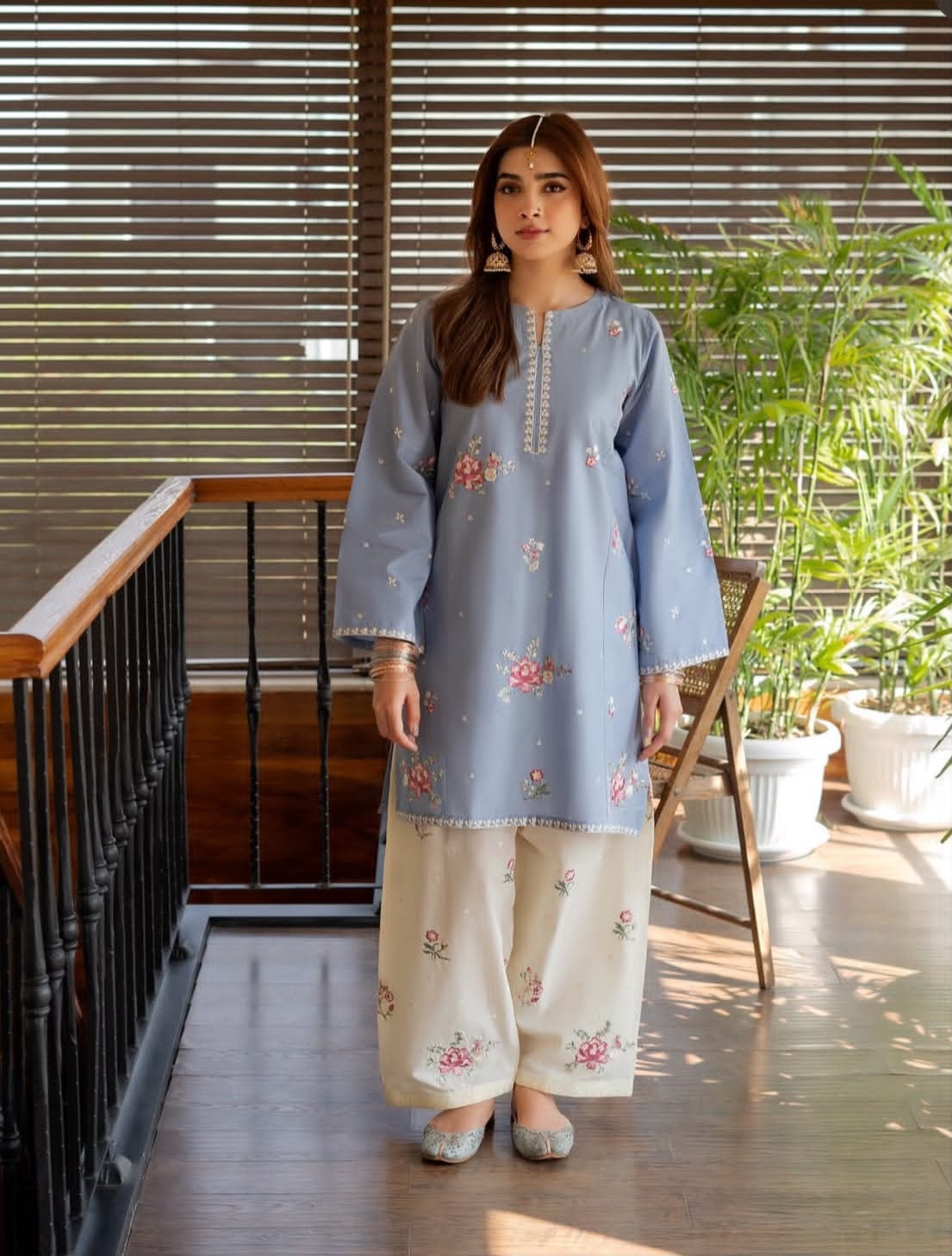 Roselle Floral Atelier Modest Co-Ord Set