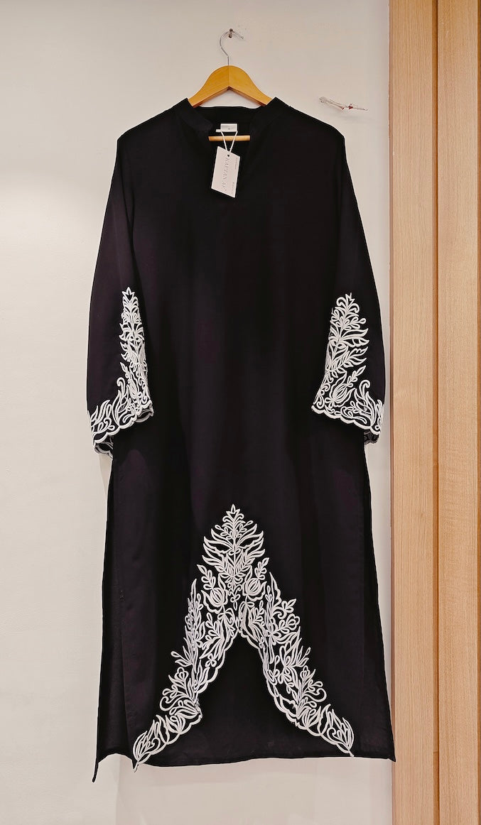 Noir Royale Grace Embroidered Signature Modest Co-Ord Set