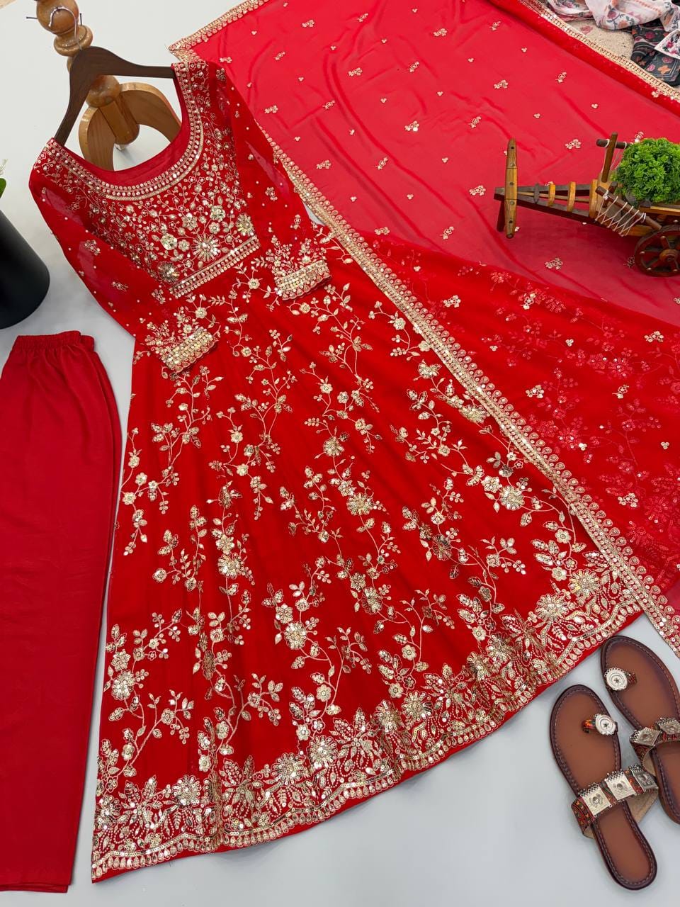 luxury festive anarkali women