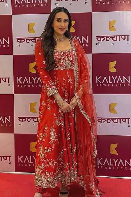 sequin moti work anarkali