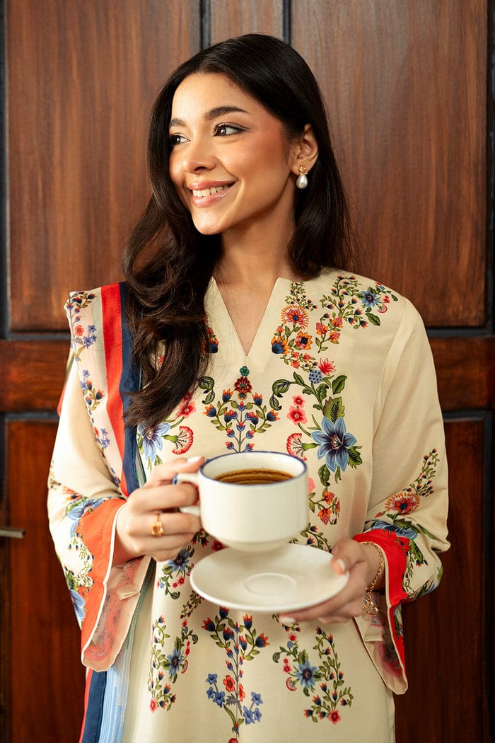 Ivory Garden Signature Modest Co-Ord Set with Scarf