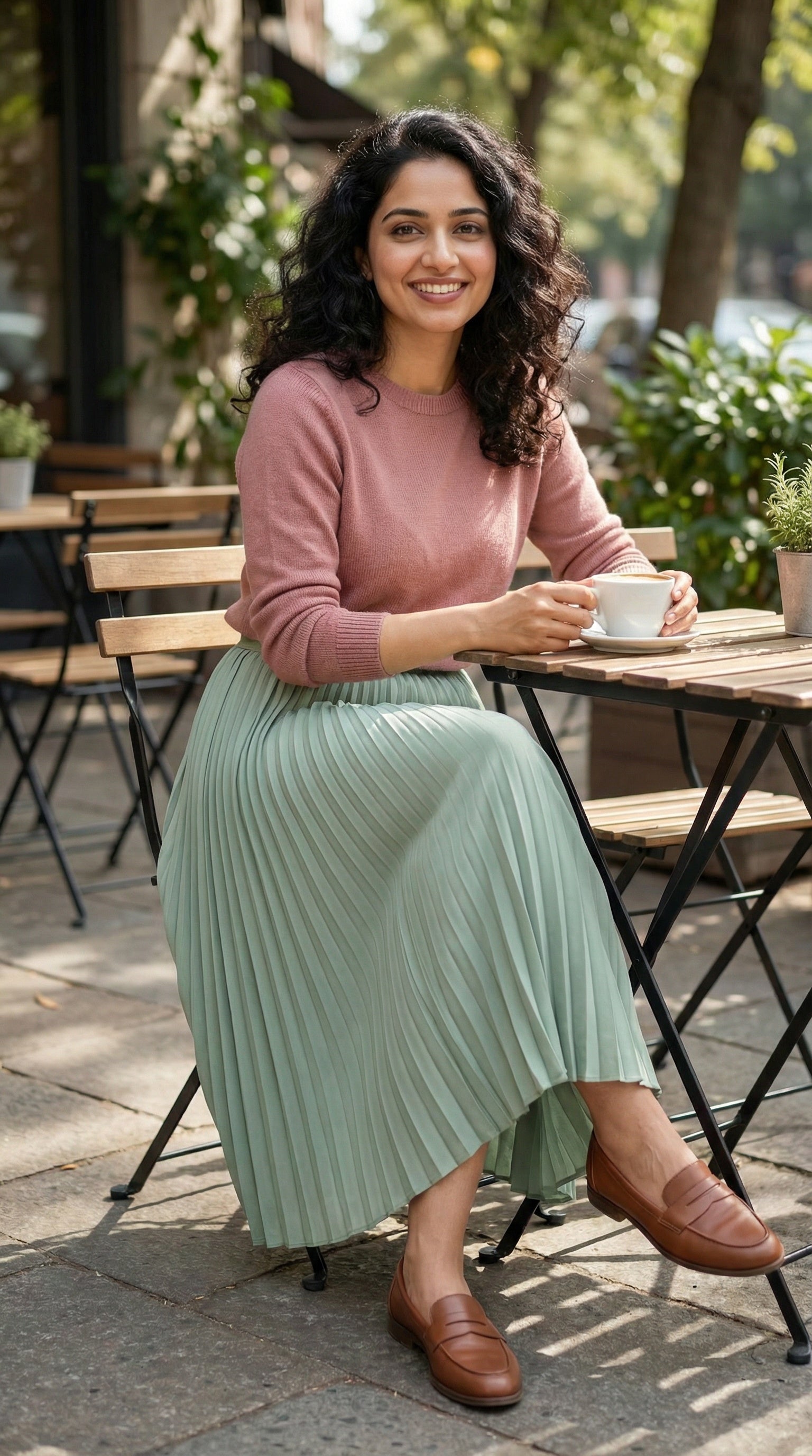 Premium Green Modest Skrits Online India