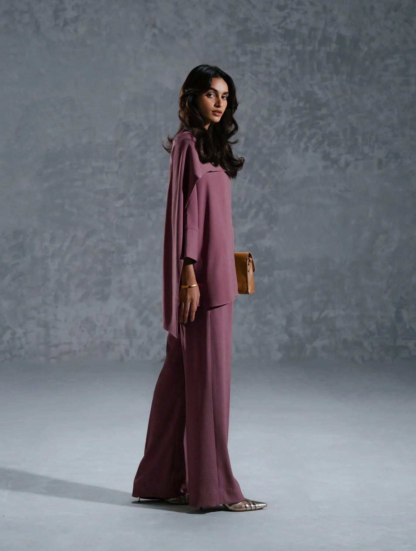Salmon Diamond Élan Modest Co-Ord Set