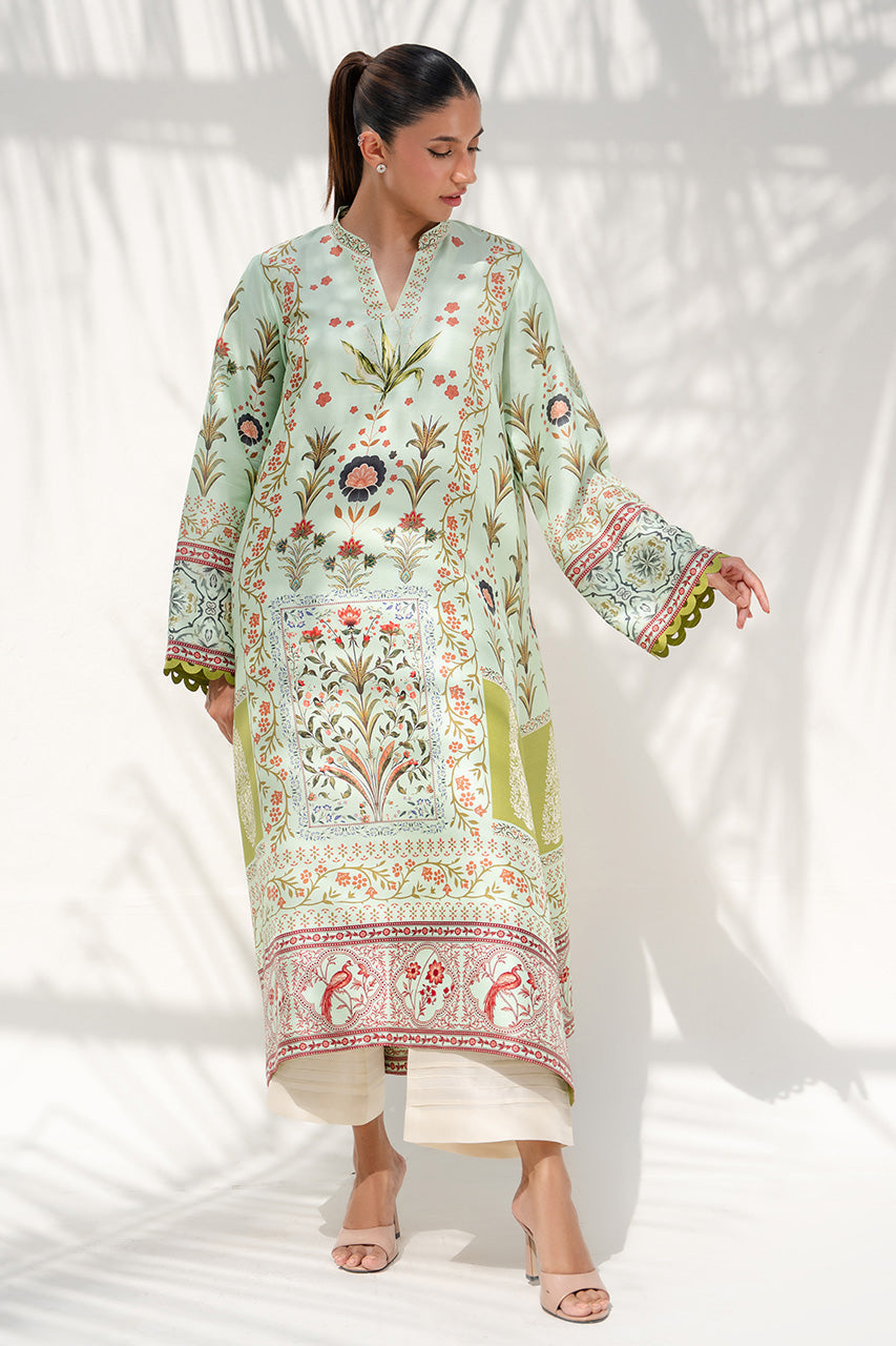 Satin Solstice Atelier Modest Co-Ord Set with Scarf