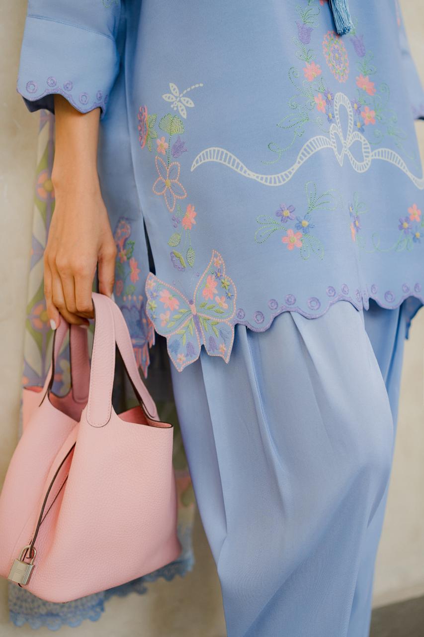 Georgette Chiffon scarf outfit