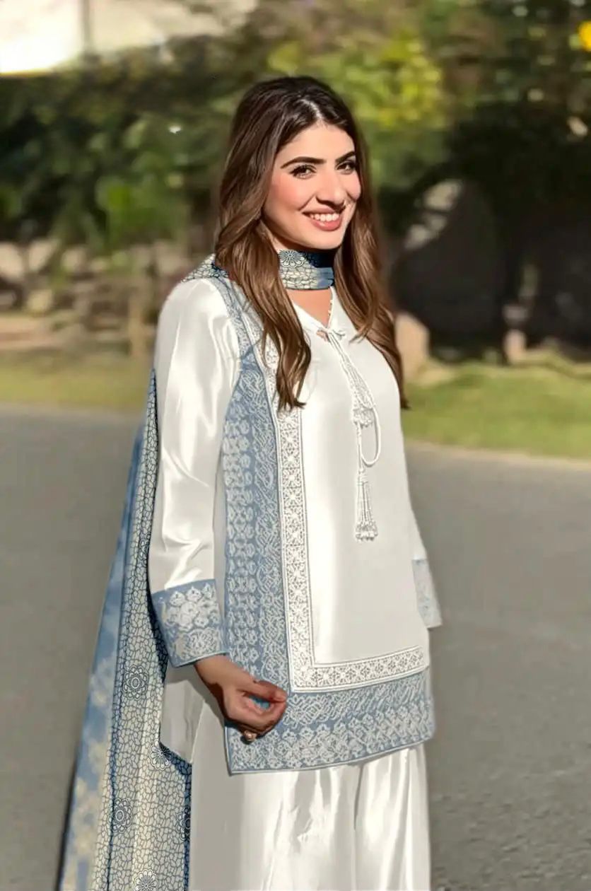 sky mist signature modest co ord set