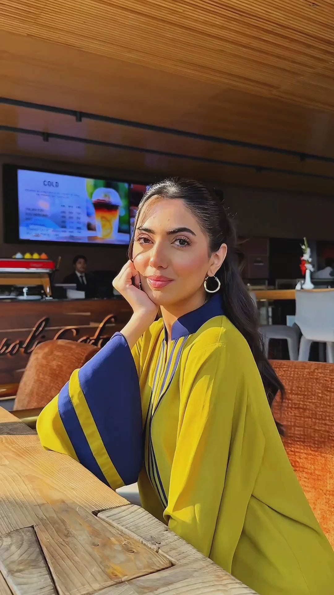 Premium modest yellow coord sets online India - Haya & Kalos